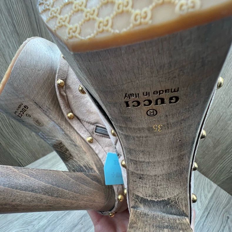 Gucci Gucci Shearling High-Heel Boots - dmc Size US 5 / EU 37 - 7 Thumbnail