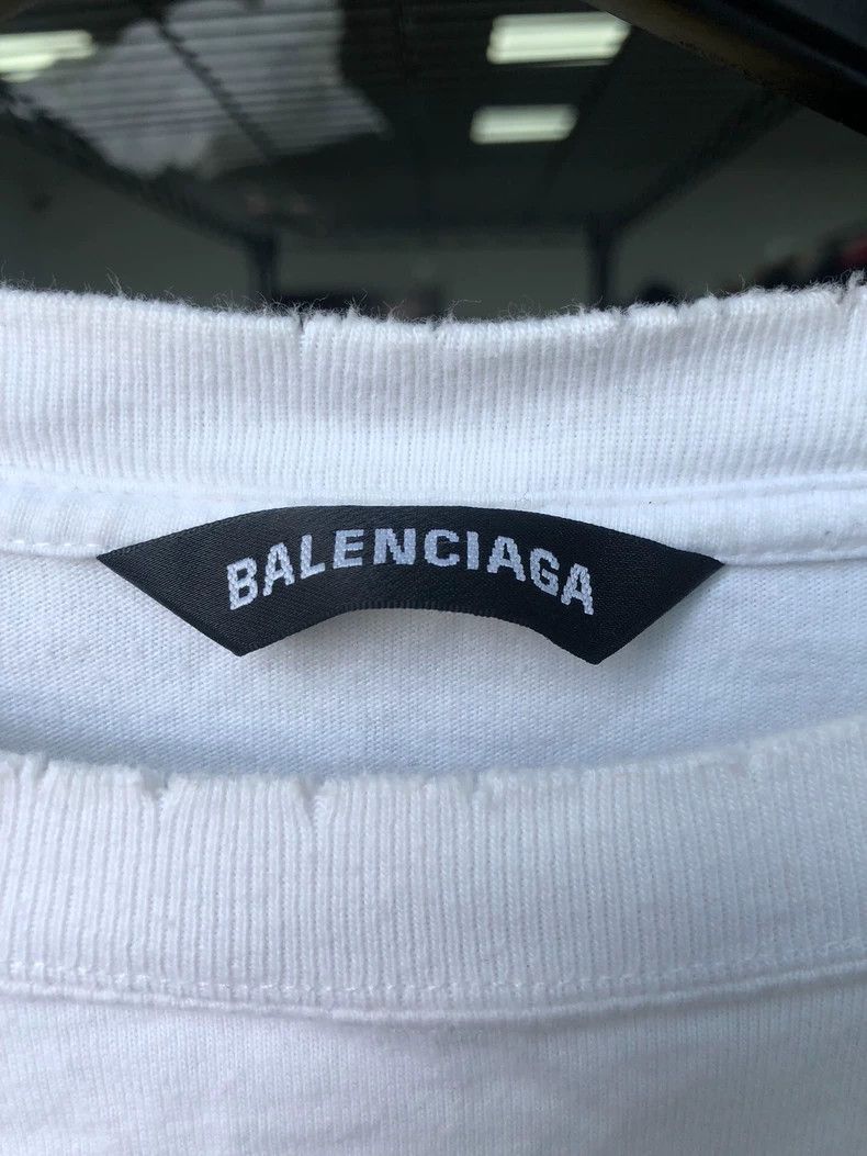 Balenciaga Paris Athletes Short Sleeve Tee - dmc