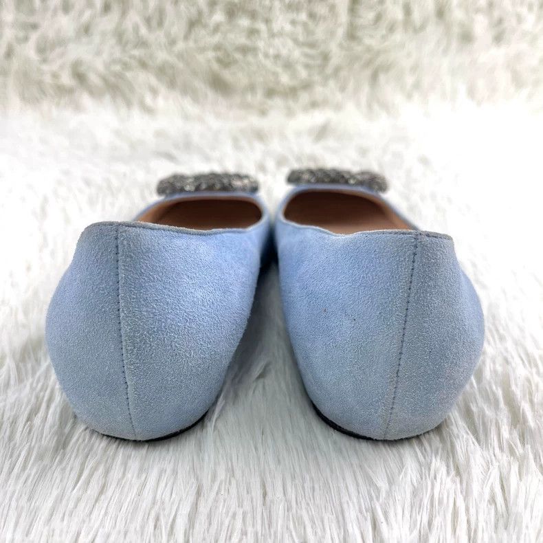 Gucci Gucci Dionysus Blue Velvet Flats - dmc Size US 5 / EU 37 - 3 Thumbnail