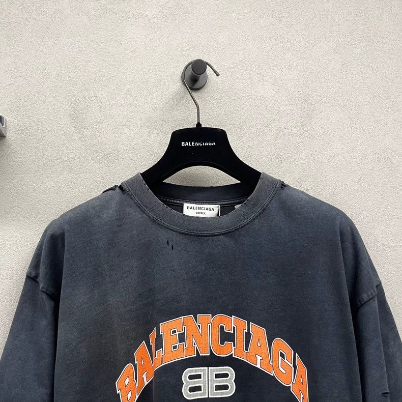 Balenciaga Balenciaga BB Scissors Short Sleeve Tee - dmc Size US L / EU 52-54 / 3 - 4 Thumbnail