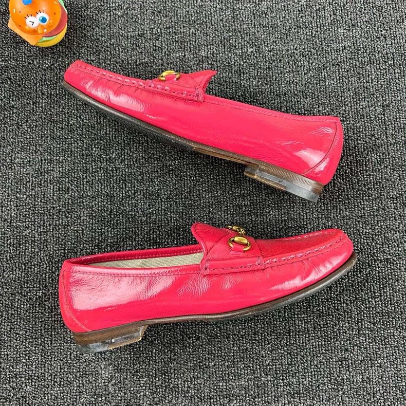 Gucci Gucci Patent Leather Loafers with Horsebit - dmc Size US 5 / EU 37 - 4 Thumbnail