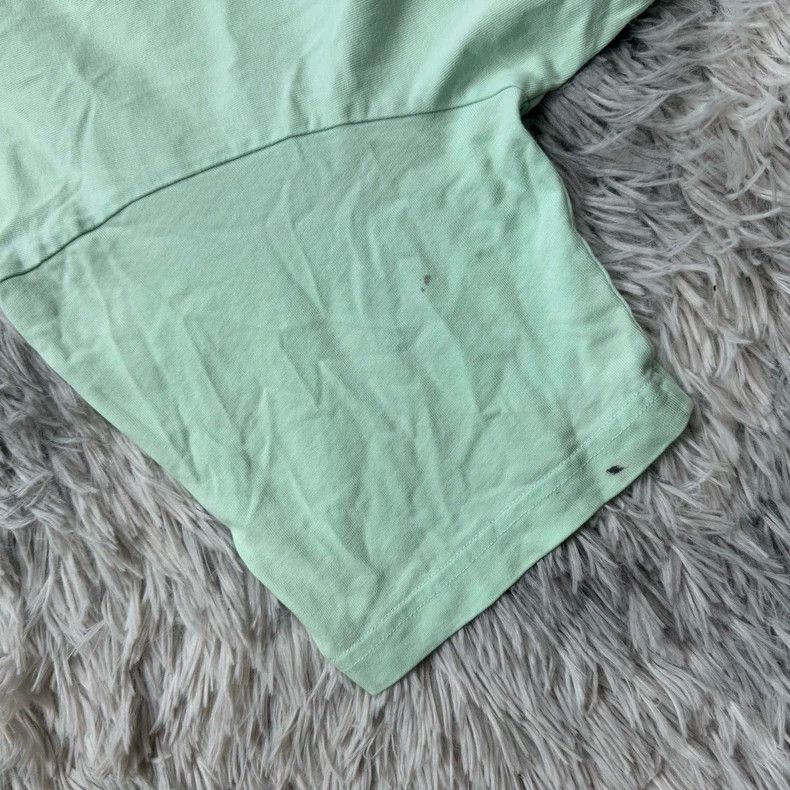Balenciaga Balenciaga Mint Green Back Logo Tee - dmc Size US M / EU 48-50 / 2 - 6 Thumbnail