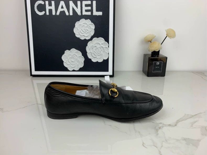 Gucci Gucci Horsebit Black Leather Loafers - dmc Size US 5 / EU 37 - 4 Thumbnail