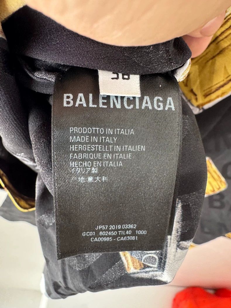 Balenciaga Balenciaga All-Over Print Button-Up Shirt - dmc Size US M / EU 48-50 / 2 - 4 Thumbnail