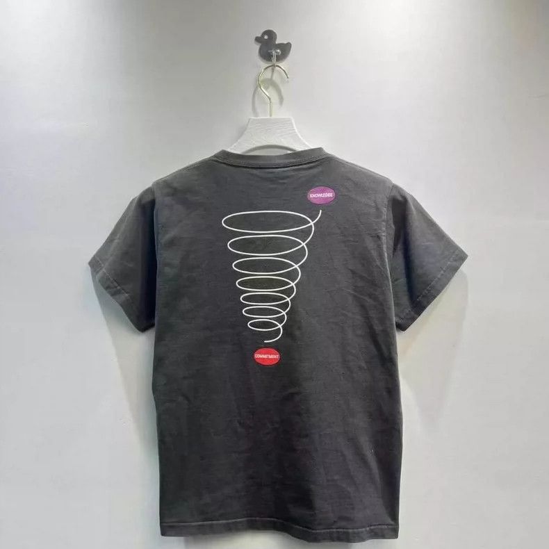 Balenciaga Balenciaga Spiral Logo Embroidered T-Shirt - dmc Size US L / EU 52-54 / 3 - 3 Thumbnail