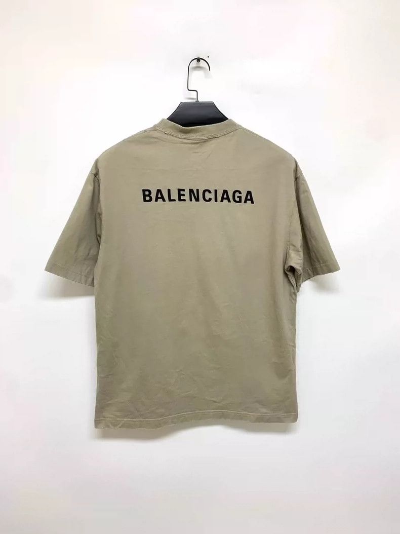 Balenciaga Balenciaga Embroidered Letter Short Sleeve Tee - dmc Size US XS / EU 42 / 0 - 9 Thumbnail