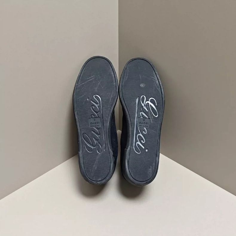 Gucci Gucci High-Top Printed Sneakers - dmc Size US 5 / EU 37 - 5 Thumbnail