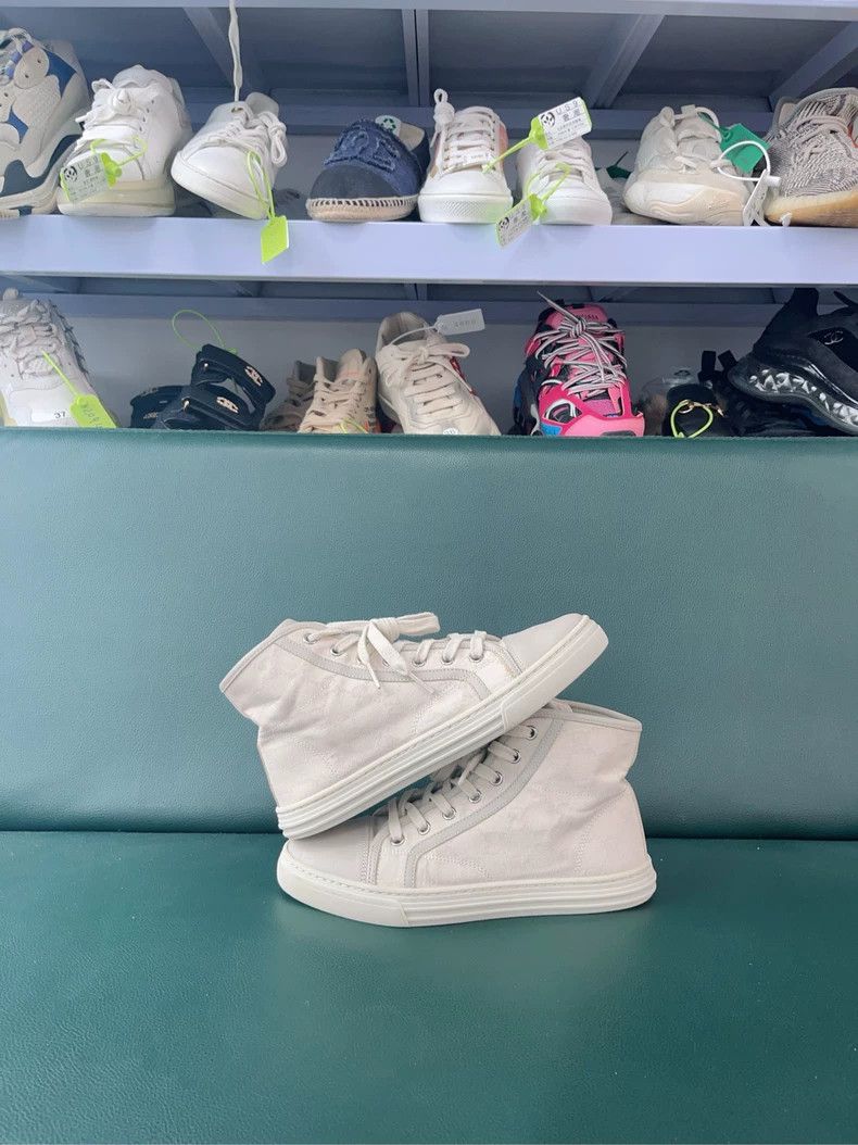 Gucci Gucci High-Top Sneakers - dmc Size US 5 / EU 37 - 6 Thumbnail
