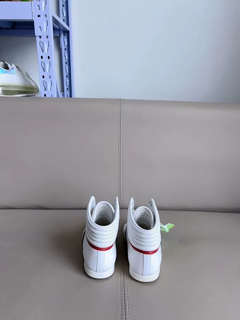 Gucci Gucci White High-Top Sneakers - dmc Size US 5.5 / EU 38 - 3 Thumbnail