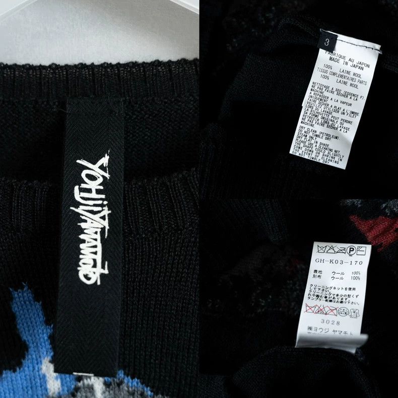 Yohji Yamamoto Yohji Yamamoto Ground Y Ultraman Knit Sweater - dmc Size US M / EU 48-50 / 2 - 9 Thumbnail