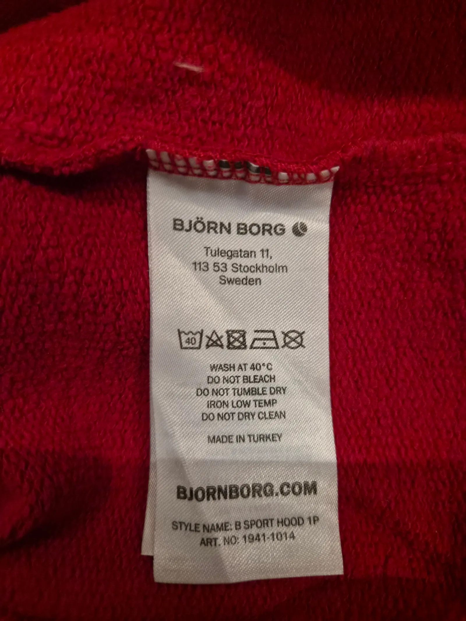 Bjorn Borg Björn Borg Hoodie Size S / US 4 / IT 40 - 3 Thumbnail