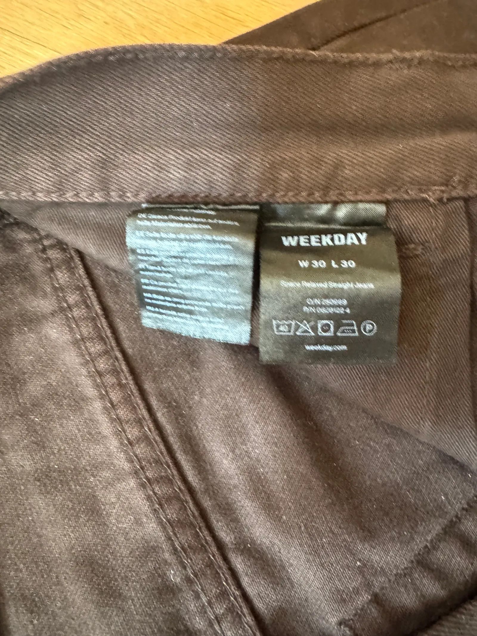 Weekday Weekday Space Relaxed Straight Jeans Jeans Size US 30 / EU 46 - 3 Thumbnail