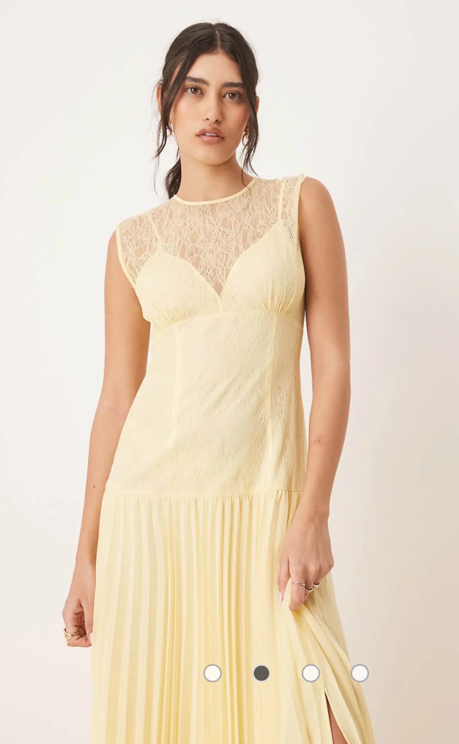 Asos Asos Asos Design. Butter yellow Dress Size XS / US 0-2 / IT 36-38 - 6 Thumbnail