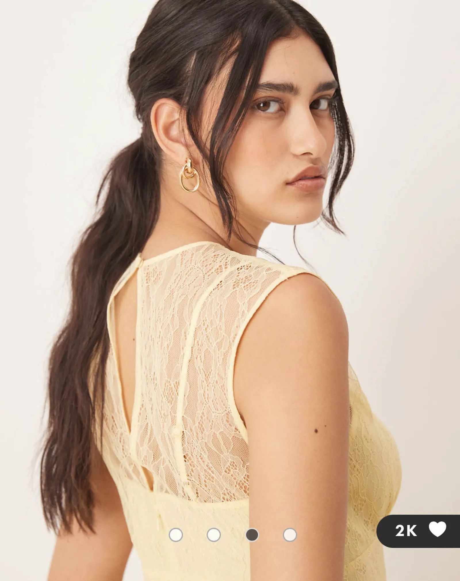 Asos Asos Asos Design. Butter yellow Dress Size XS / US 0-2 / IT 36-38 - 7 Thumbnail
