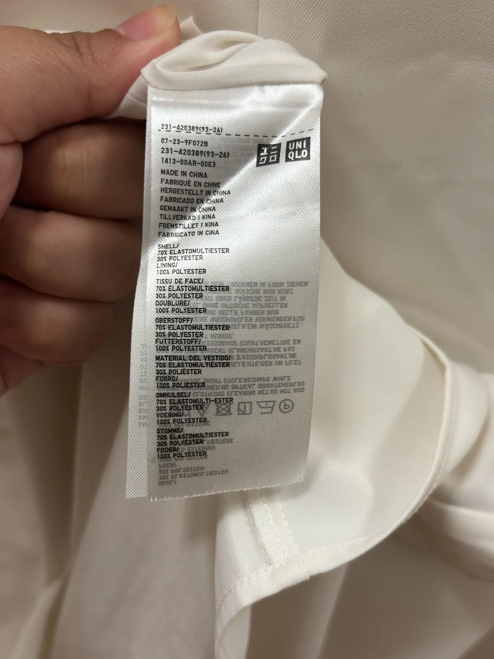 Uniqlo Uniqlo Blouse Size S / US 4 / IT 40 - 3 Thumbnail