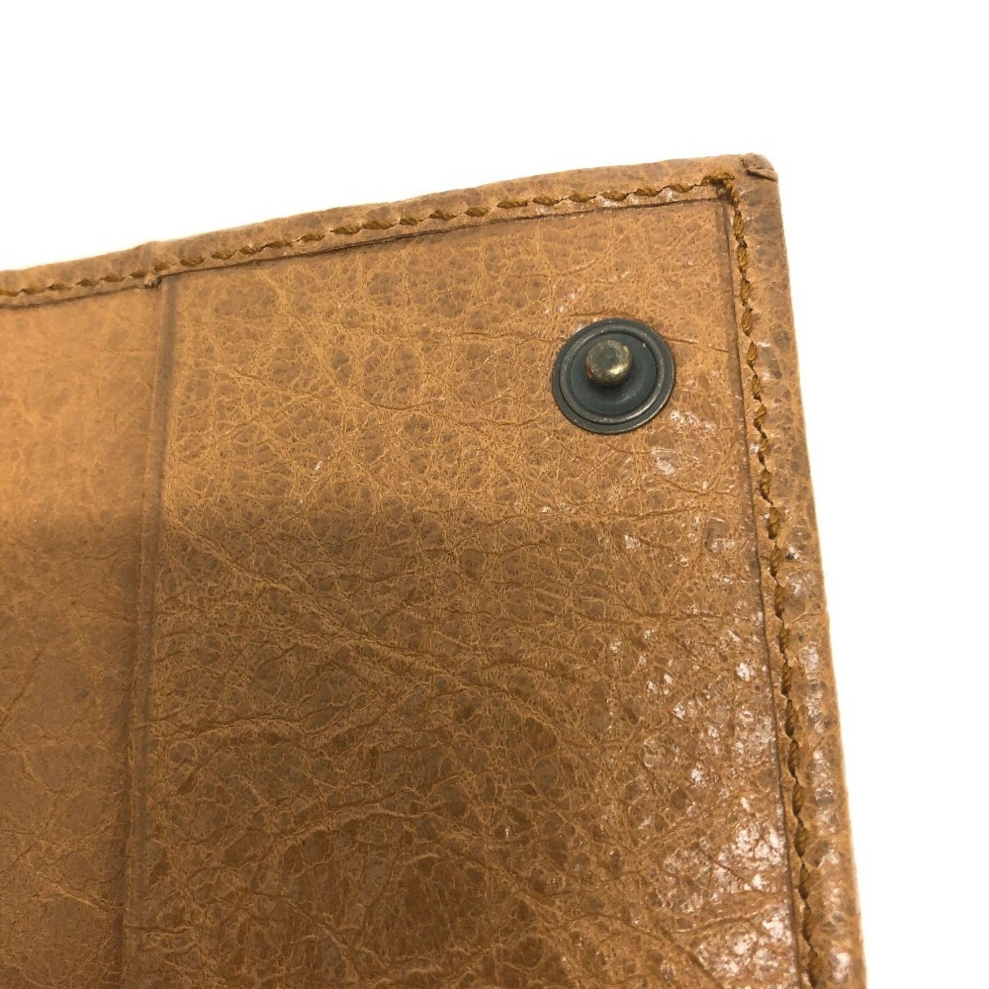 Balenciaga BALENCIAGA 253048 Studded Osaka 6-Ring Key Case, Leather, Unisex, Brown Size ONE SIZE - 10 Thumbnail