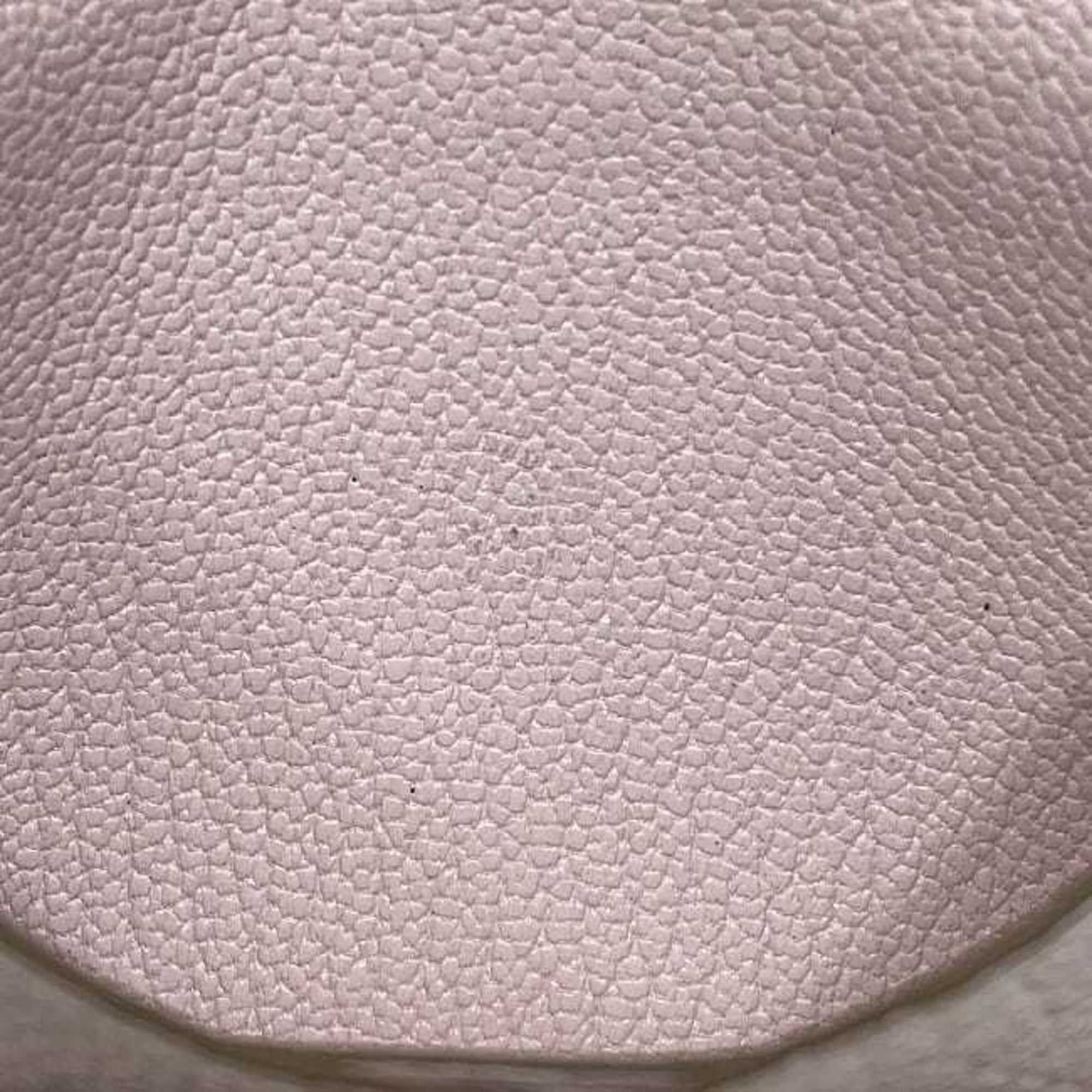 Hermes Hermes Hermès Calvi Duo bifold wallet f-23964 in pink mauve pale leather with a coin purse and Chevre Mysore U stamp. 2022. This compact, is perfect for carrying your belongings. Size ONE SIZE - 11 Thumbnail