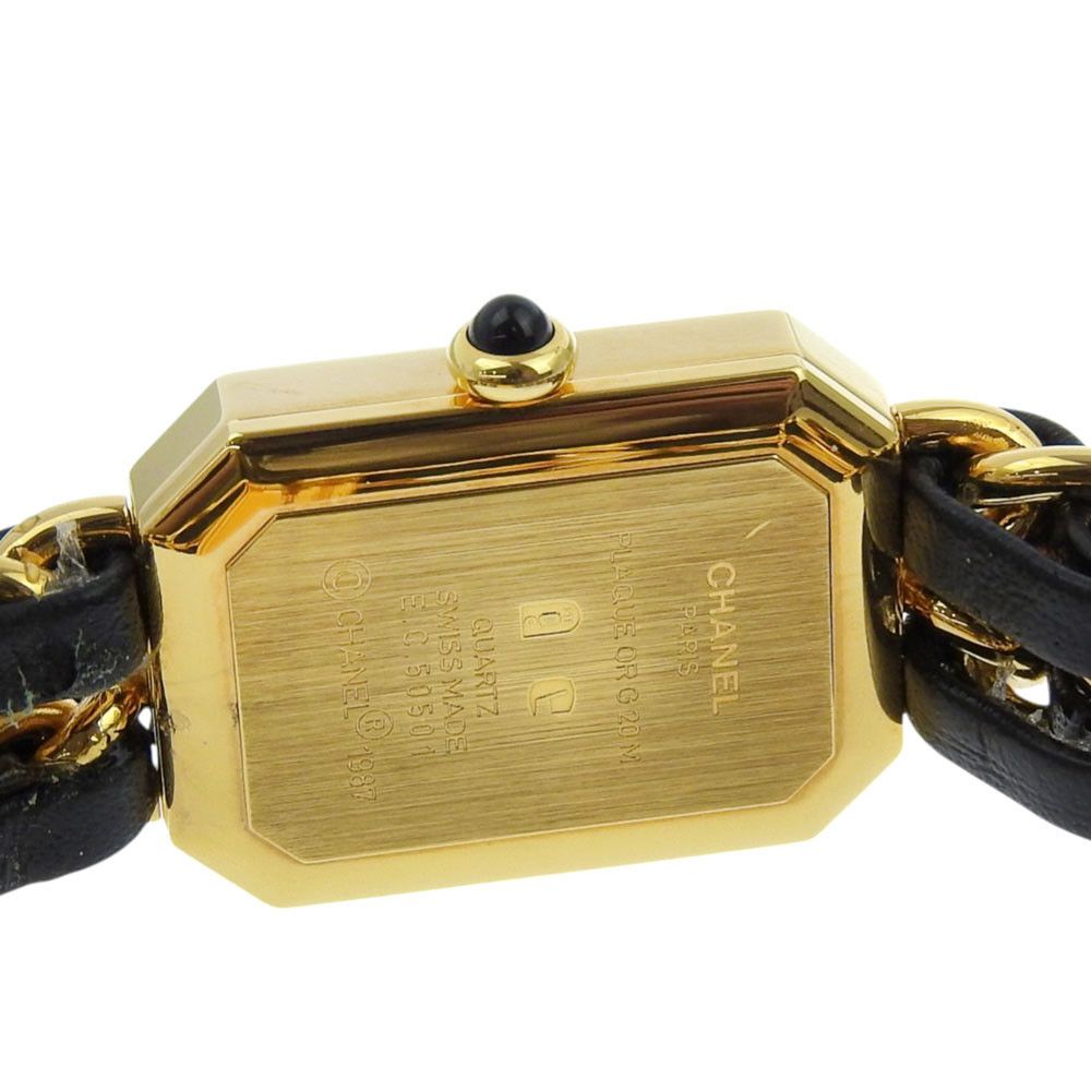 Chanel Chanel Chanel Première Gold-plated Watch Crocodile skin Quartz H0001 Size ONE SIZE - 7 Thumbnail