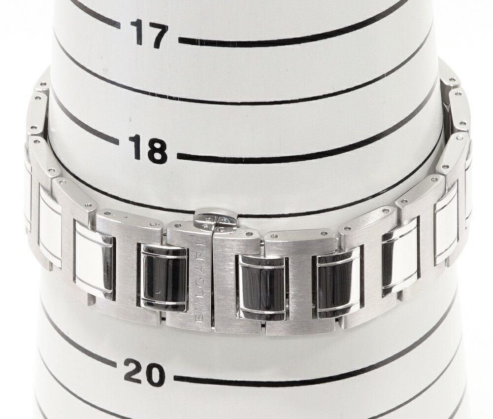 Bvlgari Bvlgari Bvlgari Black Dial Bvlgari Bvlgari Automatic Watch BB42SSAUTO Metal Automatic BB42SSAUTO Size ONE SIZE - 5 Thumbnail