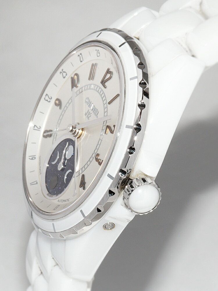 Chanel Chanel Chanel Silver Dial J12 Watch H3404 Ceramic Automatic H3404 Size ONE SIZE - 4 Thumbnail
