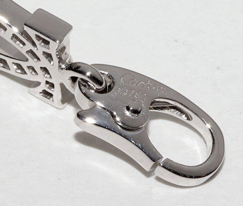 Cartier Cartier Cartier K18WG 2C Charm Pendant Top B30103 Metal Pendant B30103 Size ONE SIZE - 5 Thumbnail