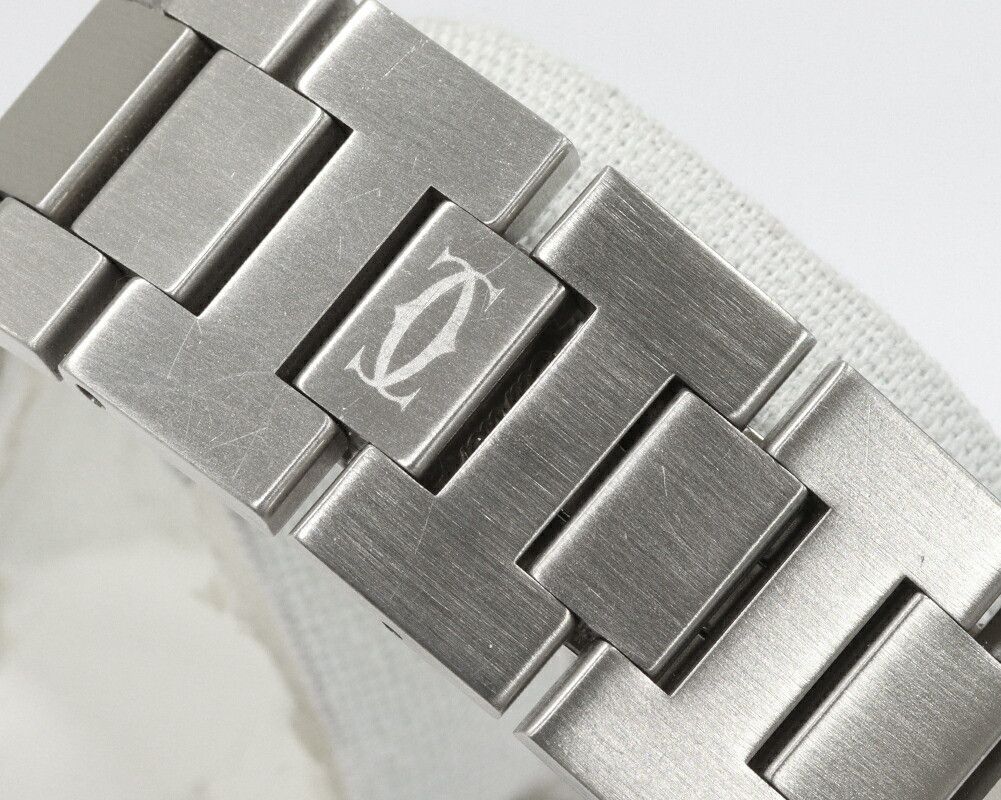 Cartier Cartier Cartier Black Dial Pasha C Watch W31043M7 Metal Automatic W31043M7 Size ONE SIZE - 5 Thumbnail