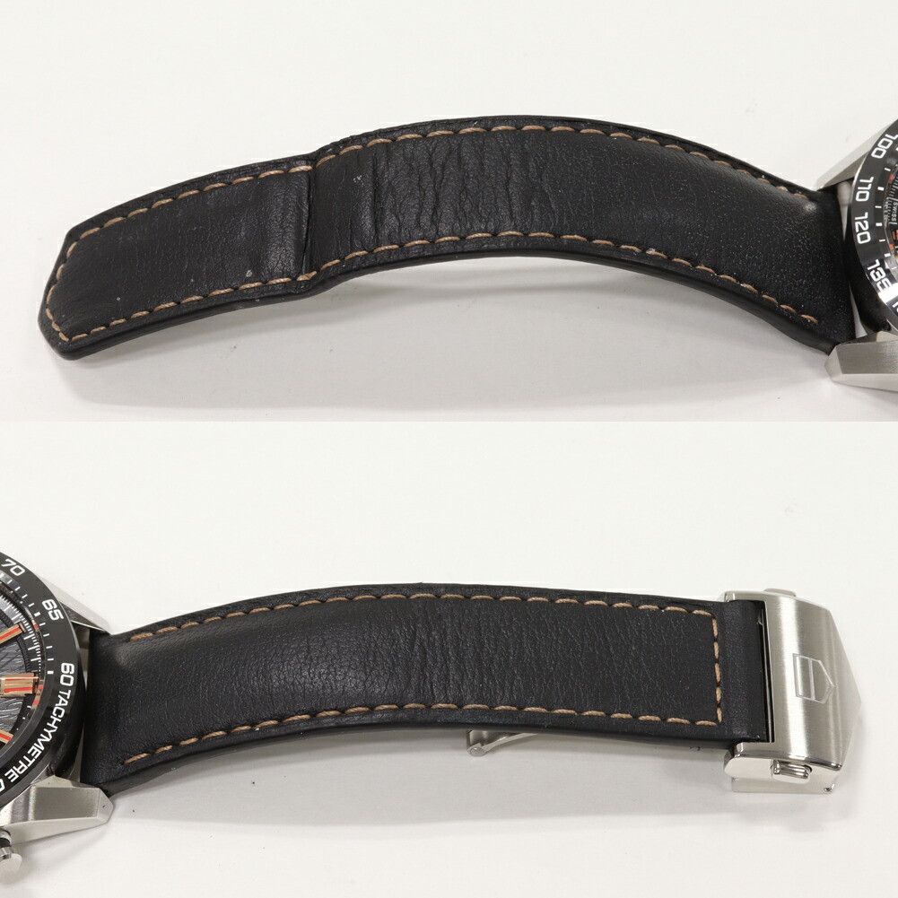 Tag Heuer TAG Heuer TAG Heuer Grey Black Dial Carrera Chronograph Calibre Heuer 02 Watch CBN2A1L Limited Edition Metal Automatic CBN2A1L Size ONE SIZE - 5 Thumbnail