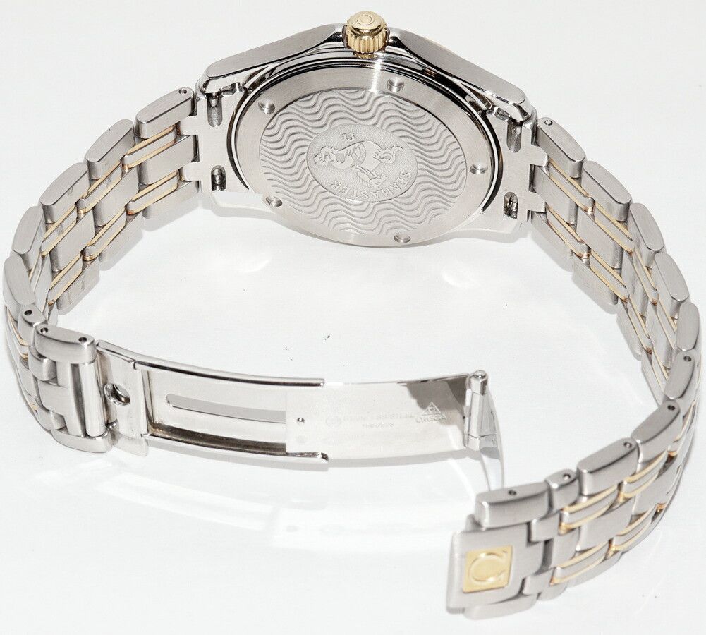 Omega Omega Omega Gold Dial Seamaster Watch 2311.11 Calfskin Quartz 2311.11 Size ONE SIZE - 2 Thumbnail