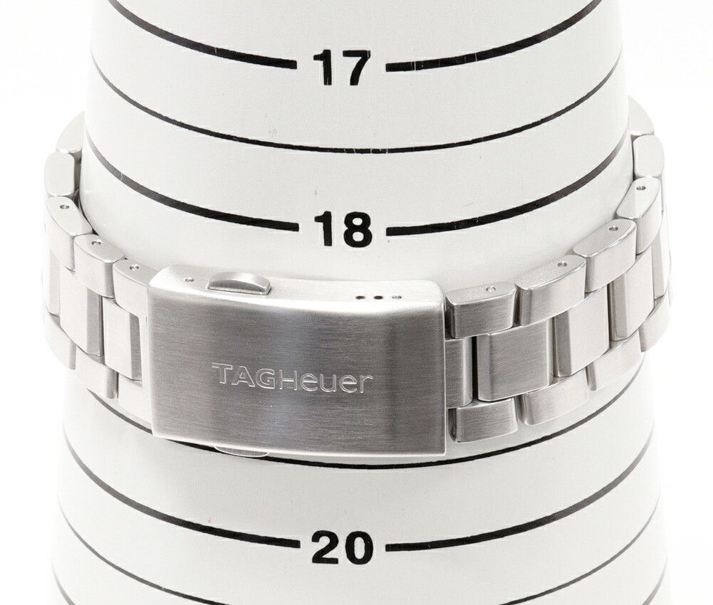 Tag Heuer TAG Heuer TAG Heuer Black Dial Aquaracer Chronograph Watch CAF101A Metal Quartz CAF101A Size ONE SIZE - 5 Thumbnail