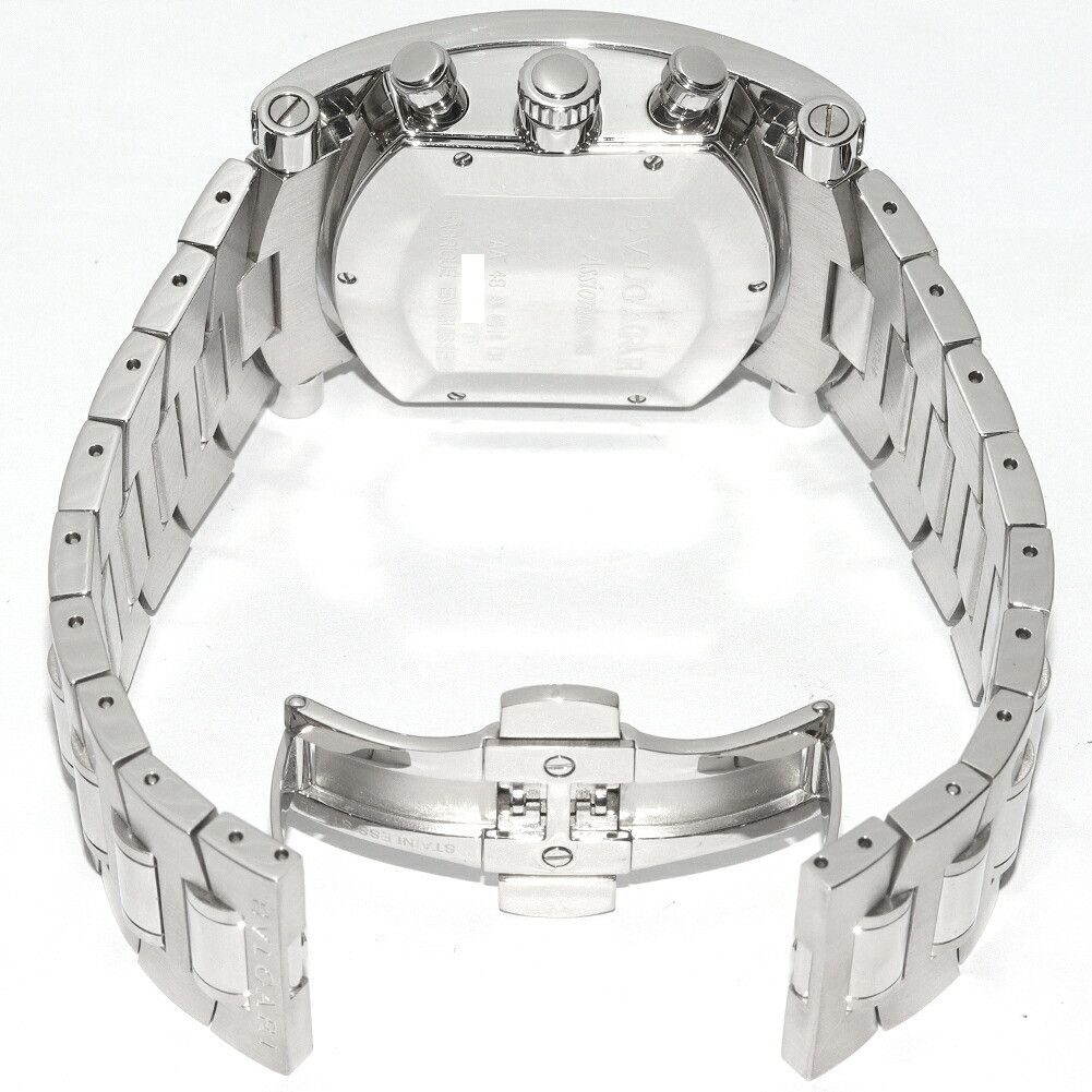 Bvlgari Bvlgari Bvlgari Blue Dial Assioma Watch AA48SCH Metal Automatic AA48SCH Size ONE SIZE - 2 Thumbnail