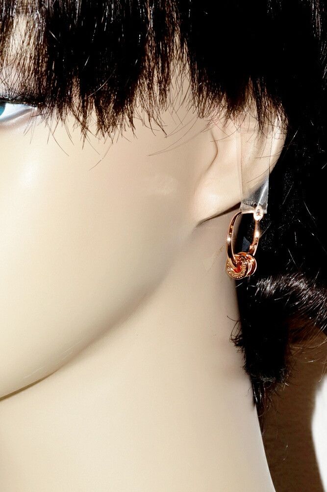 Bvlgari Bvlgari Bvlgari K18PG B.zero1 Earrings 355007 Crocodile skin Earrings 355007 Size ONE SIZE - 2 Thumbnail