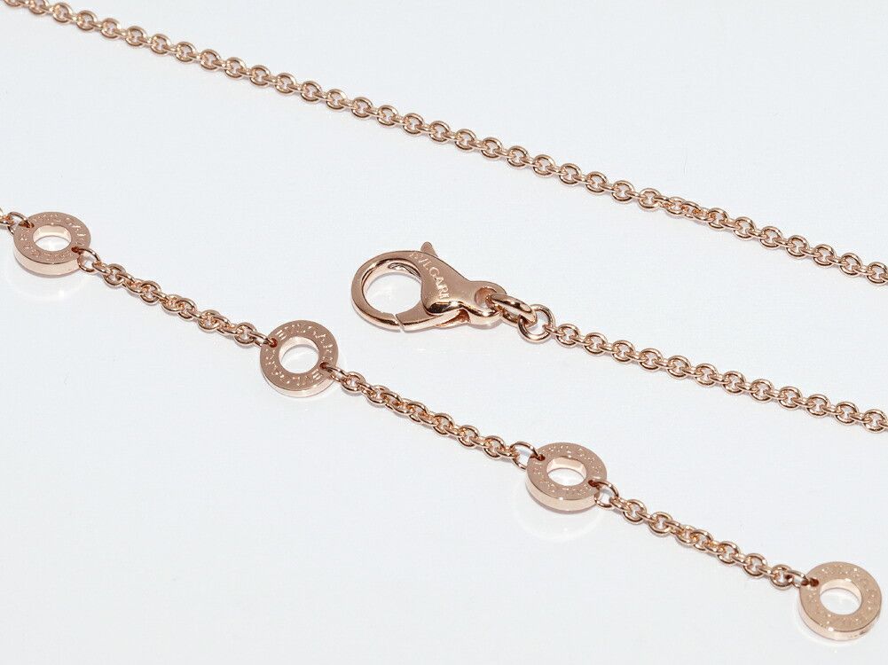 Bvlgari Bvlgari Bvlgari 18K Pink Gold Bvlgari Bvlgari Necklace Metal Necklace Size ONE SIZE - 4 Thumbnail