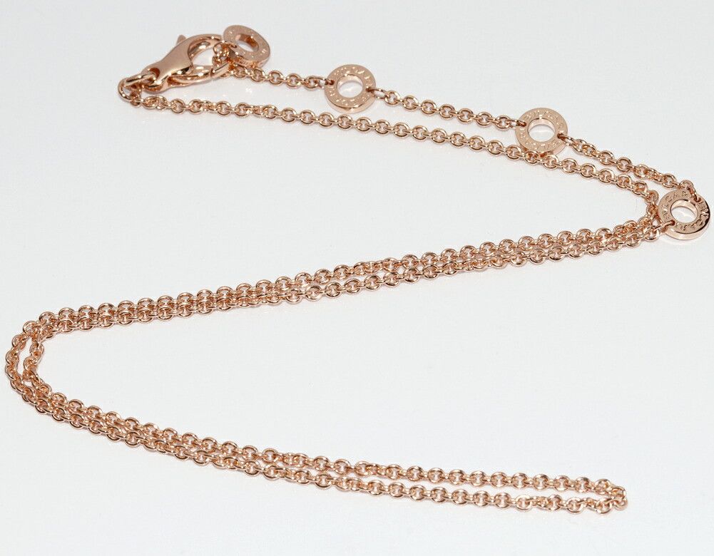 Bvlgari Bvlgari Bvlgari 18K Pink Gold Bvlgari Bvlgari Necklace Metal Necklace Size ONE SIZE - 3 Thumbnail