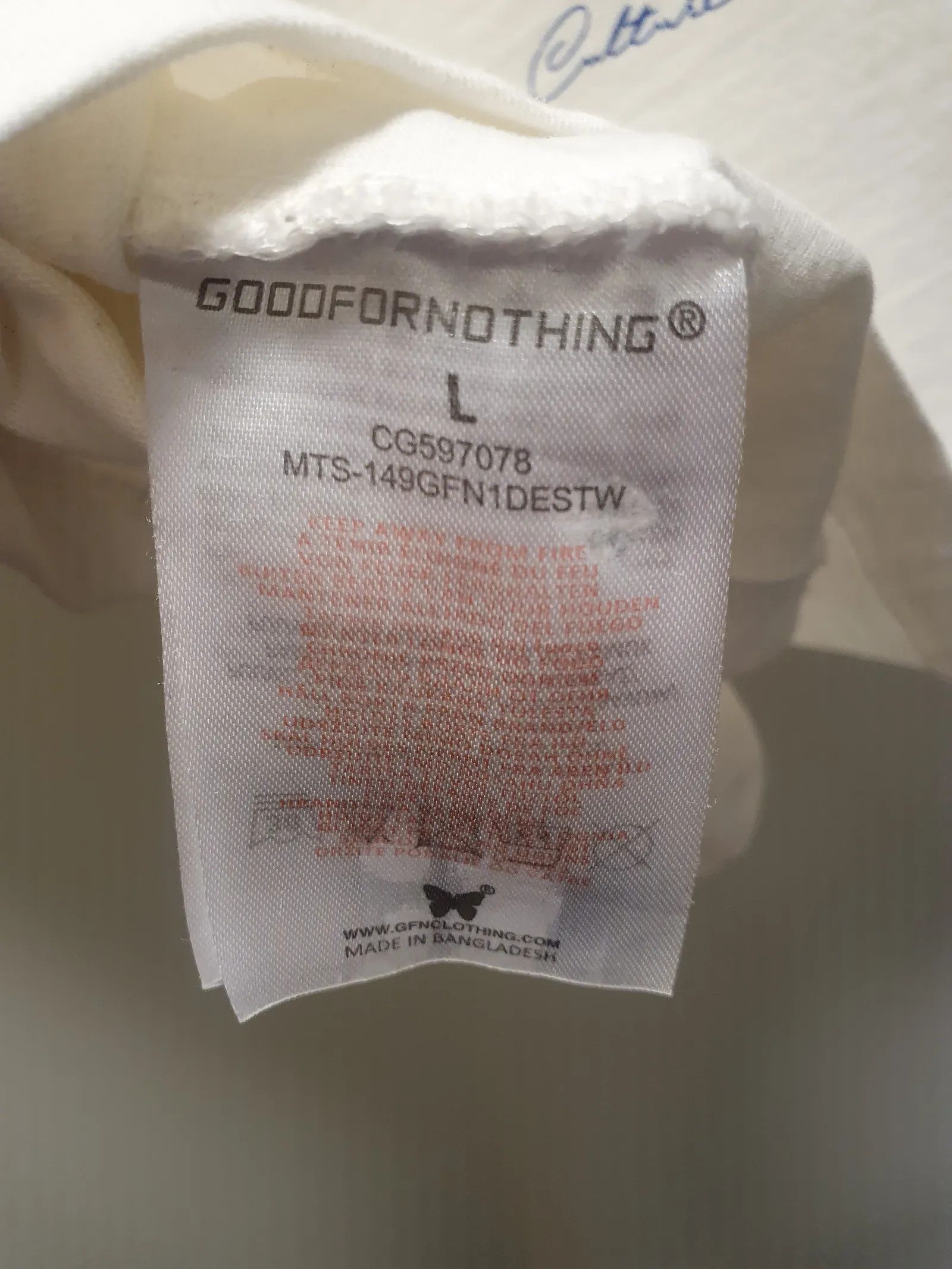 Good For Nothing Goodfornothing Heavyweight graphic oversized t-shirt T-shirt Size US L / EU 52-54 / 3 - 2 Thumbnail