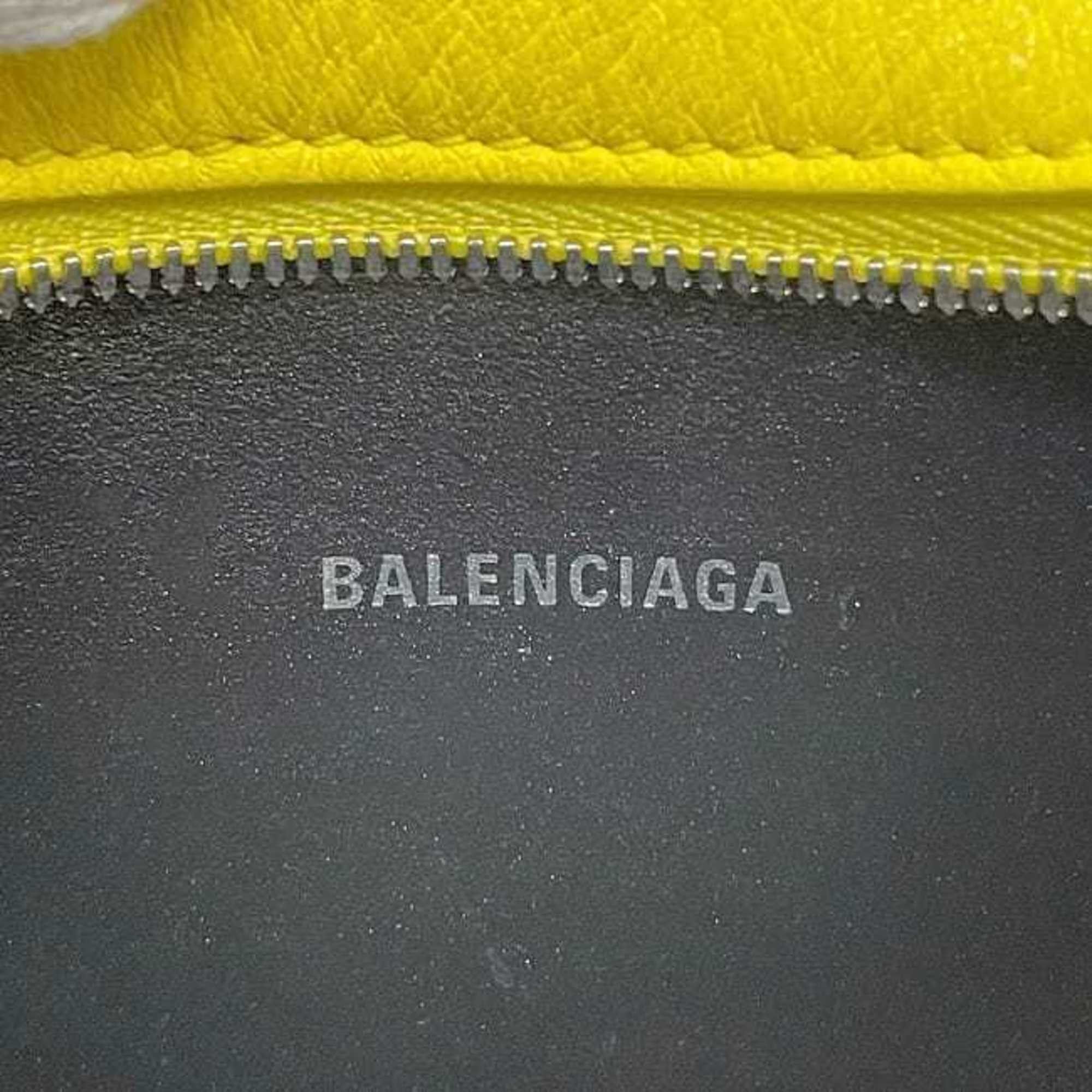 Balenciaga Balenciaga Shoulder Bag/Camera Bag XS ec-23905 Yellow Everyday 552372 Leather 7160 X 002123 BALENCIAGA Pochette Crossbody Mini Size ONE SIZE - 10 Thumbnail