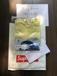 Supreme Mona Lisa T Shirt Yellow | Grailed