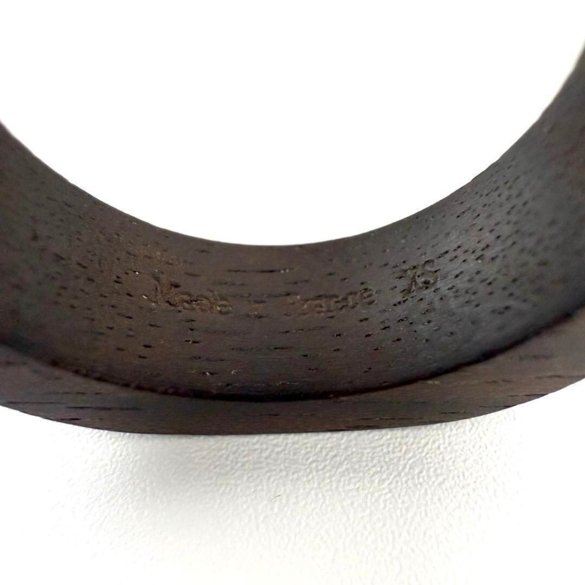 Louis Vuitton Louis Vuitton Men's Wood and Metal Square Ring Size ONE SIZE - 7 Thumbnail