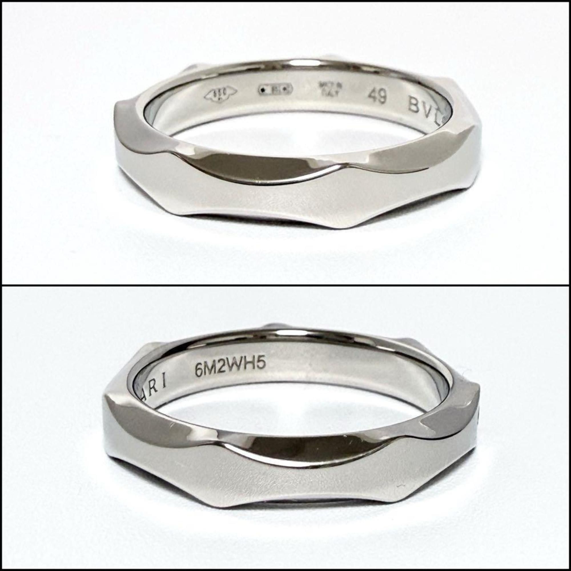 Bvlgari Bvlgari Infinito Wedding Band Ring in Platinum Size ONE SIZE - 3 Thumbnail