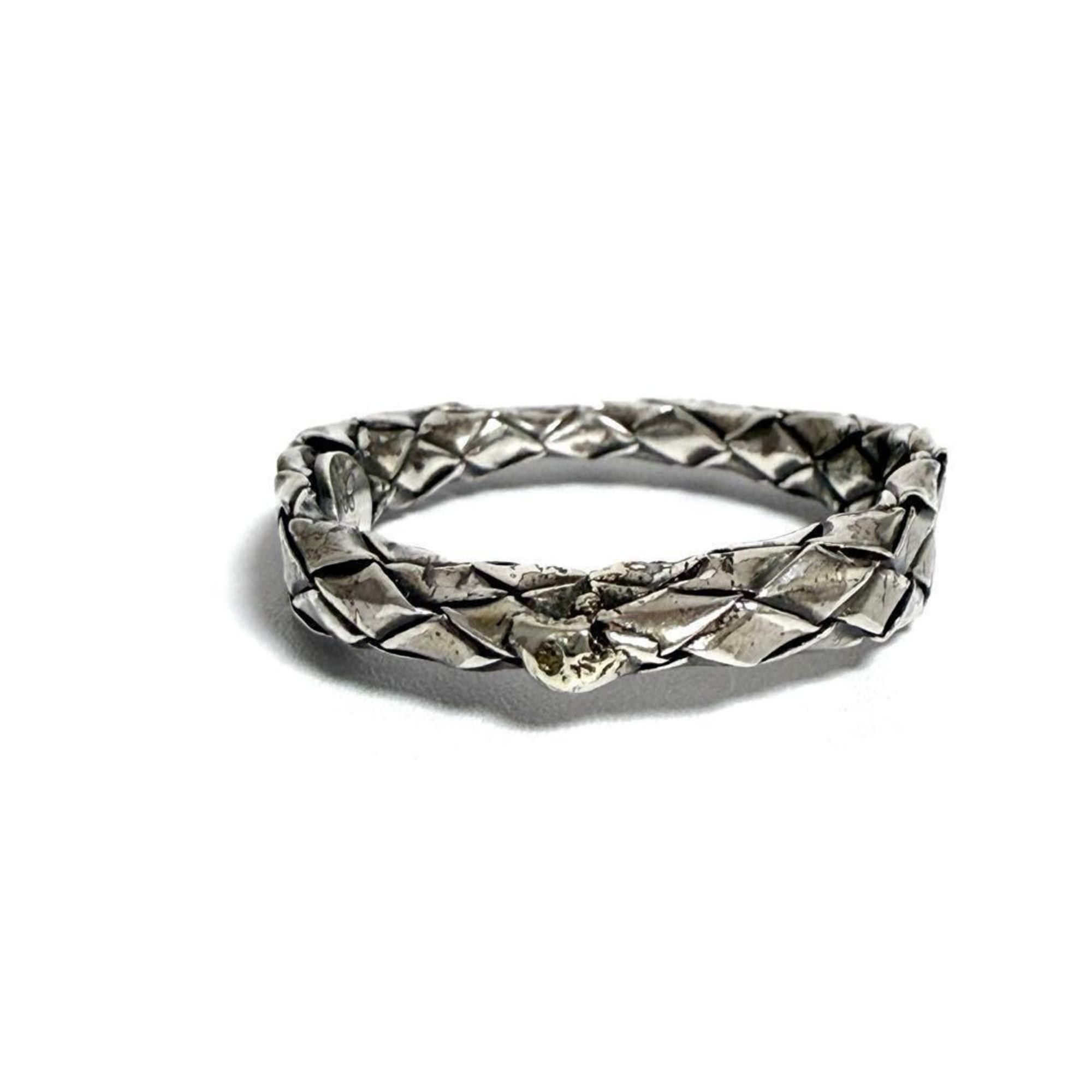 Bottega Veneta Bottega Veneta Men's and Women's Vintage Silver Ring Size ONE SIZE - 4 Thumbnail