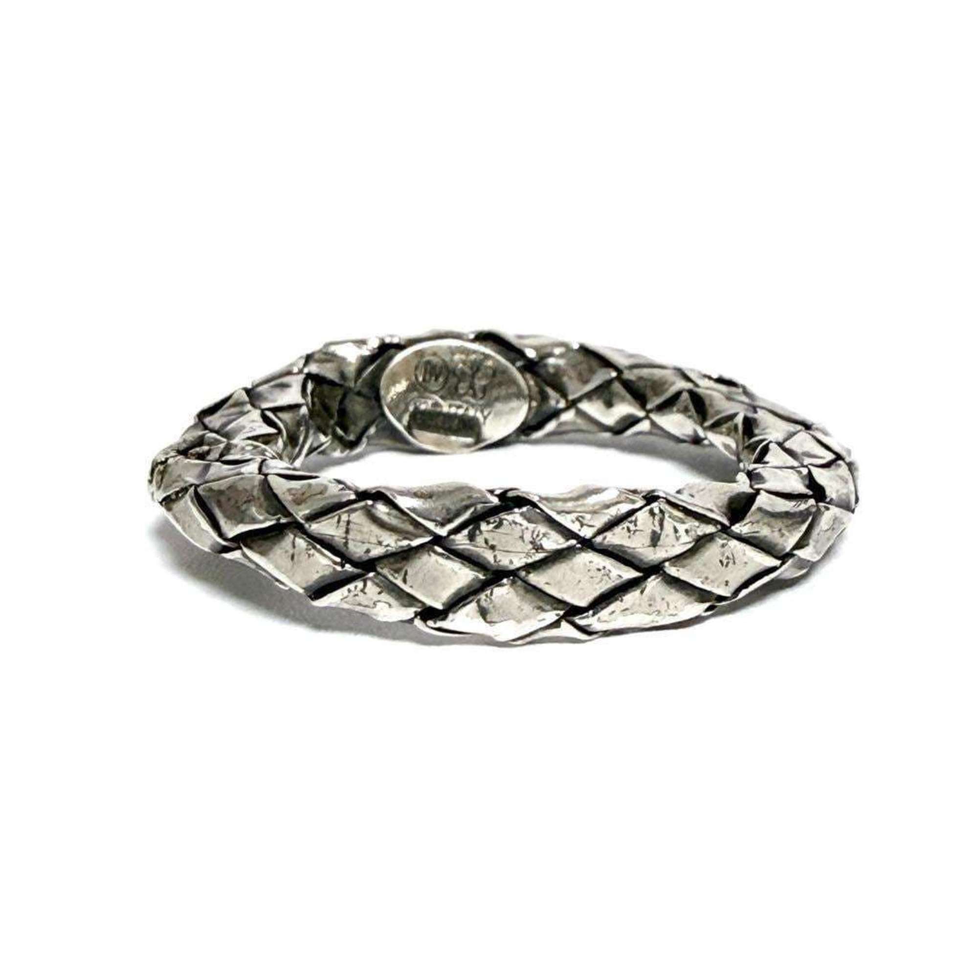 Bottega Veneta Bottega Veneta Men's and Women's Vintage Silver Ring Size ONE SIZE - 5 Thumbnail