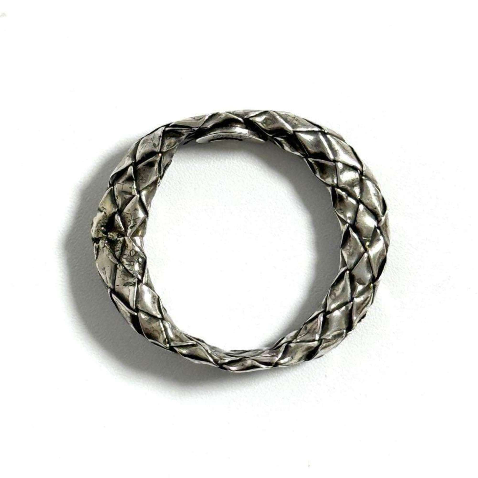 Bottega Veneta Bottega Veneta Men's and Women's Vintage Silver Ring Size ONE SIZE - 6 Thumbnail