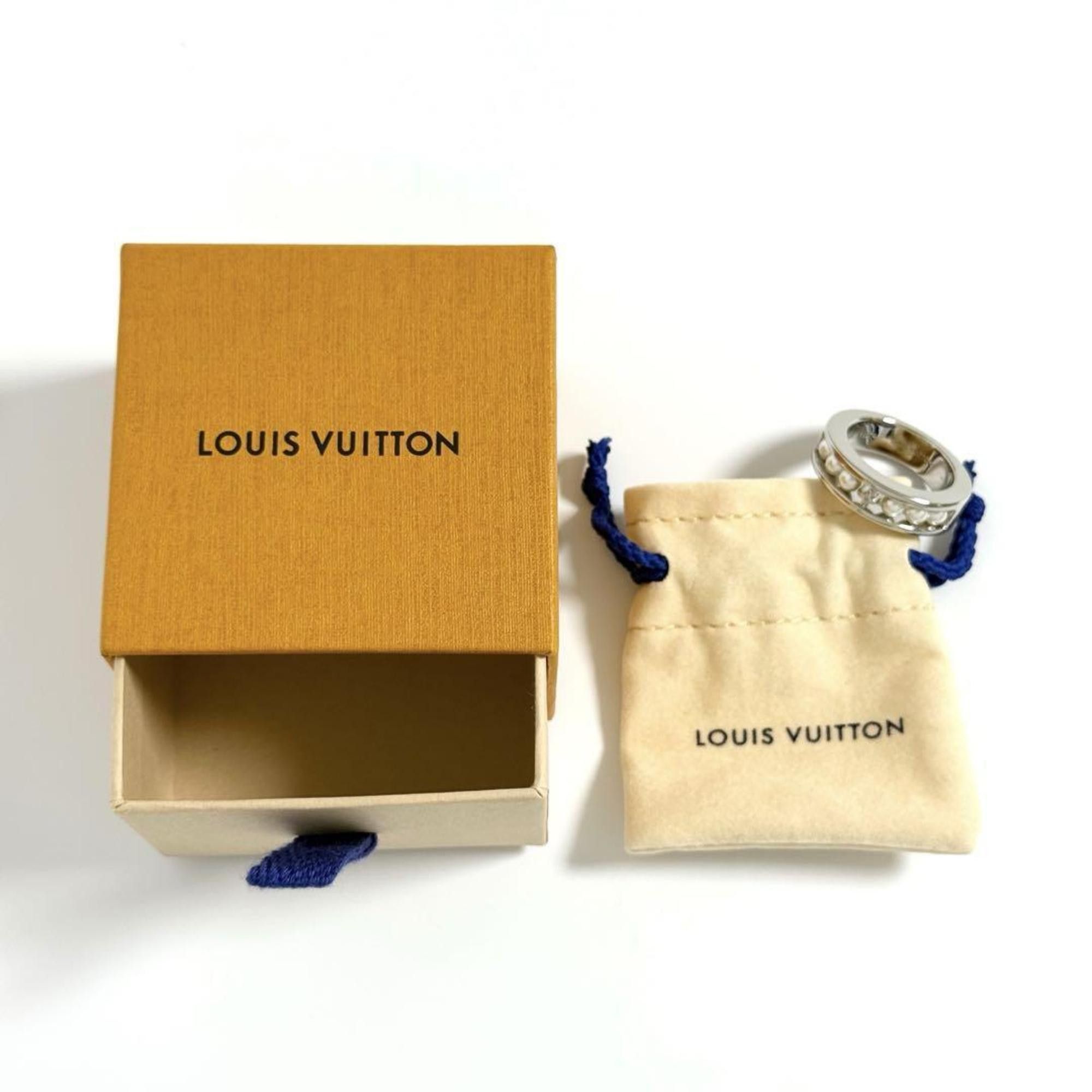 Louis Vuitton Louis Vuitton Men's Pearl Fusion Ring Size ONE SIZE - 10 Thumbnail