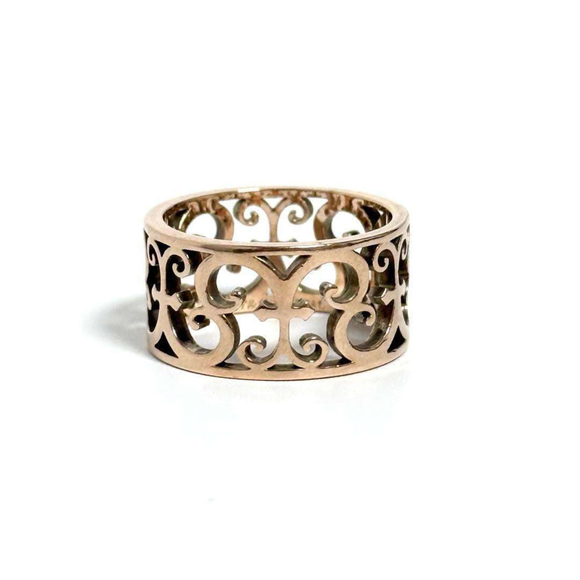 Tiffany & Co. Tiffany Women's Enchant Wide Ring in Rubedo Metal Size ONE SIZE - 3 Thumbnail