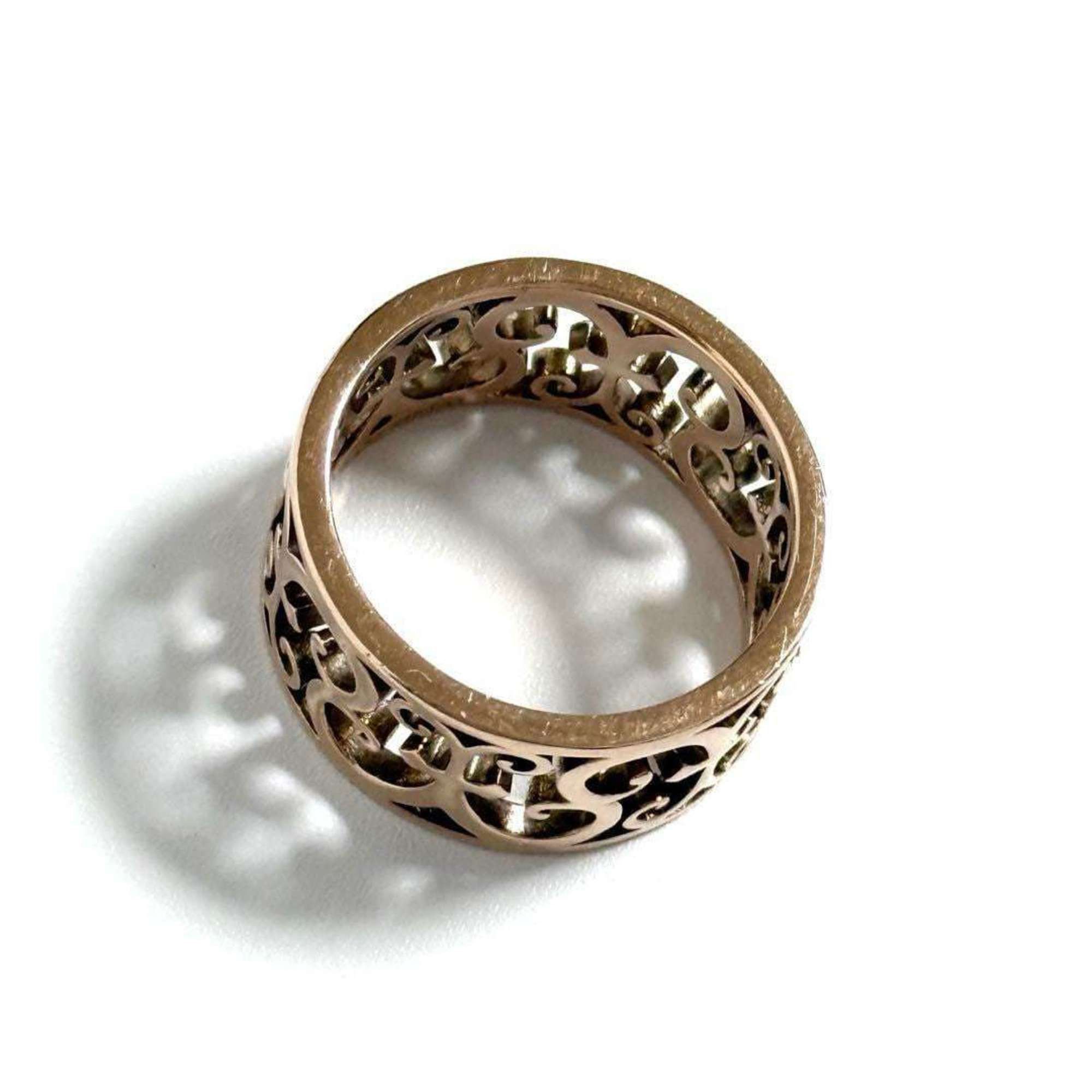 Tiffany & Co. Tiffany Women's Enchant Wide Ring in Rubedo Metal Size ONE SIZE - 6 Thumbnail