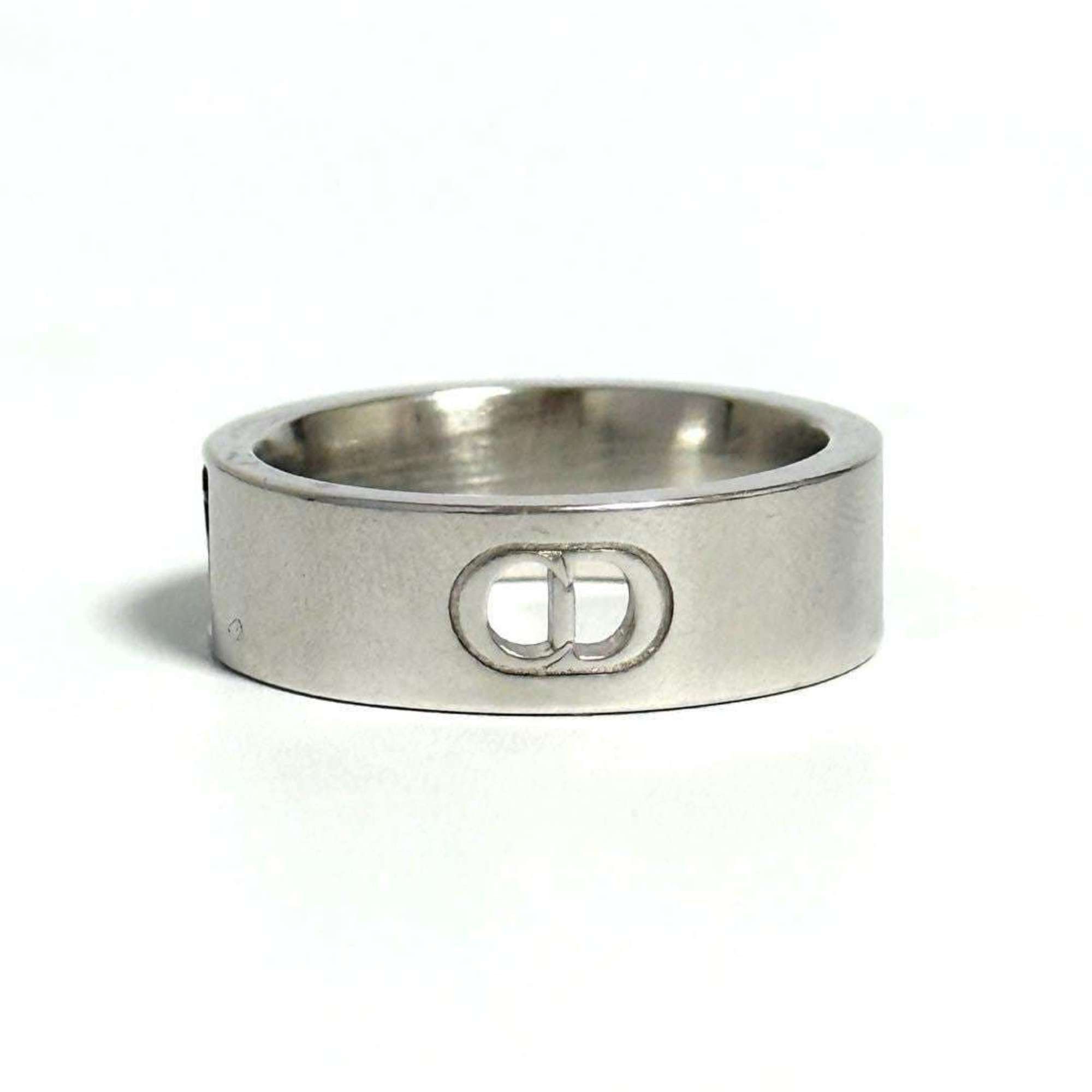 Dior Christian Dior Dior Men's Cannage Ring, 925 Silver Size ONE SIZE - 2 Thumbnail