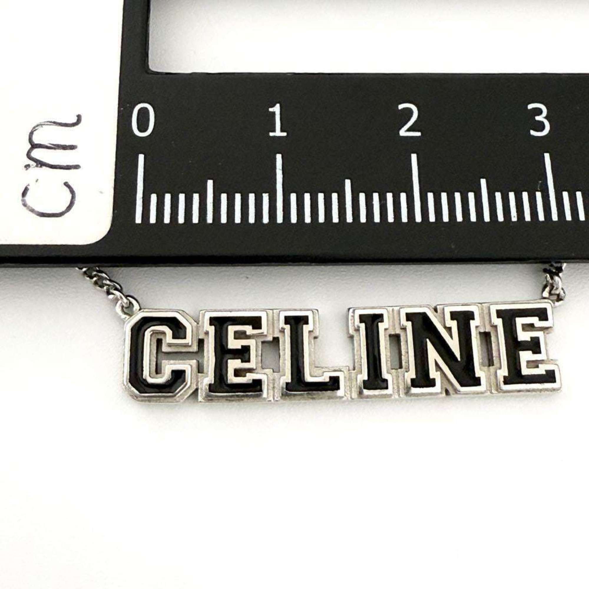 Celine Celine Men's Pendant Necklace with Logo in Silver 925 Size ONE SIZE - 9 Thumbnail