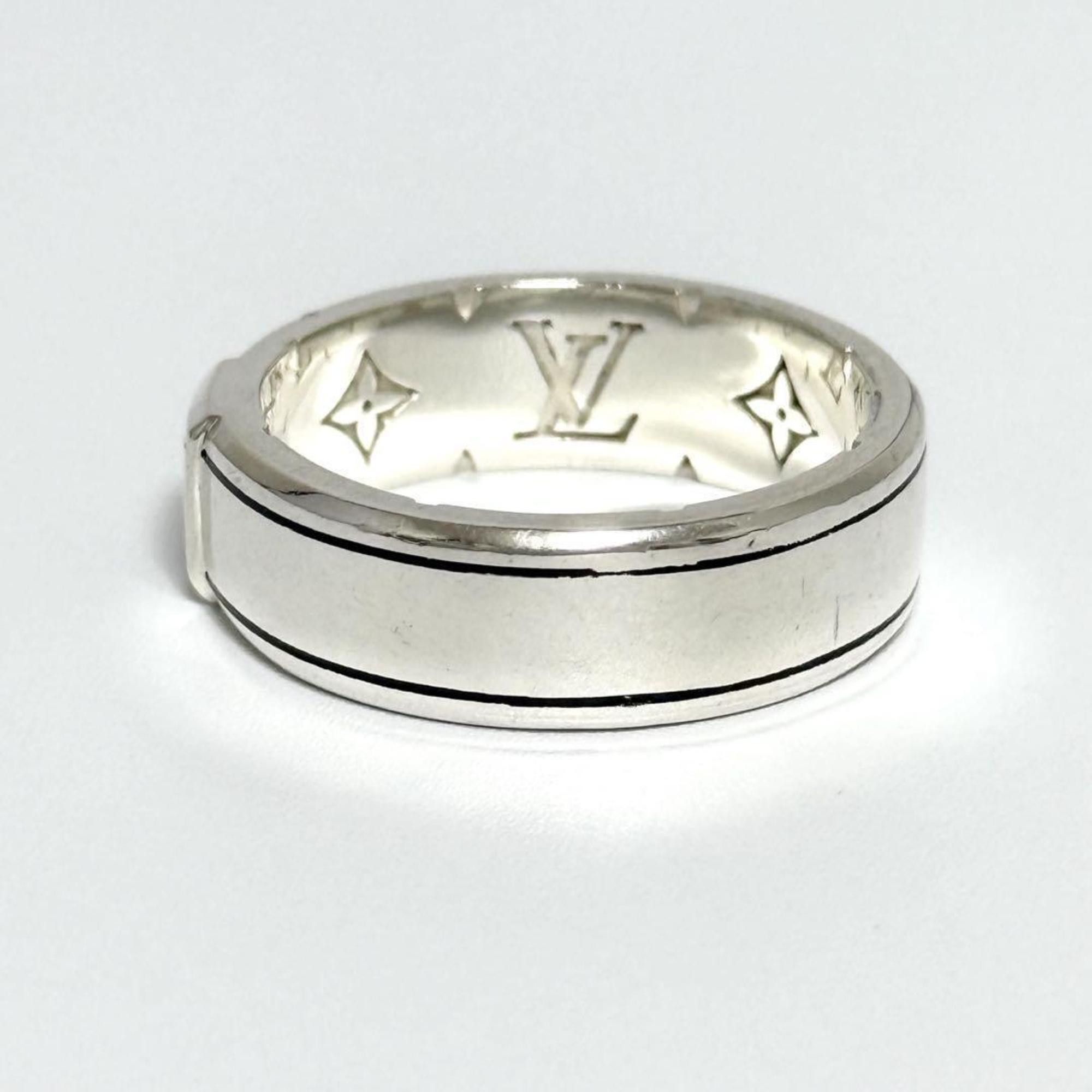 Louis Vuitton Louis Vuitton Men's Ring with LV Spike Band Size ONE SIZE - 3 Thumbnail