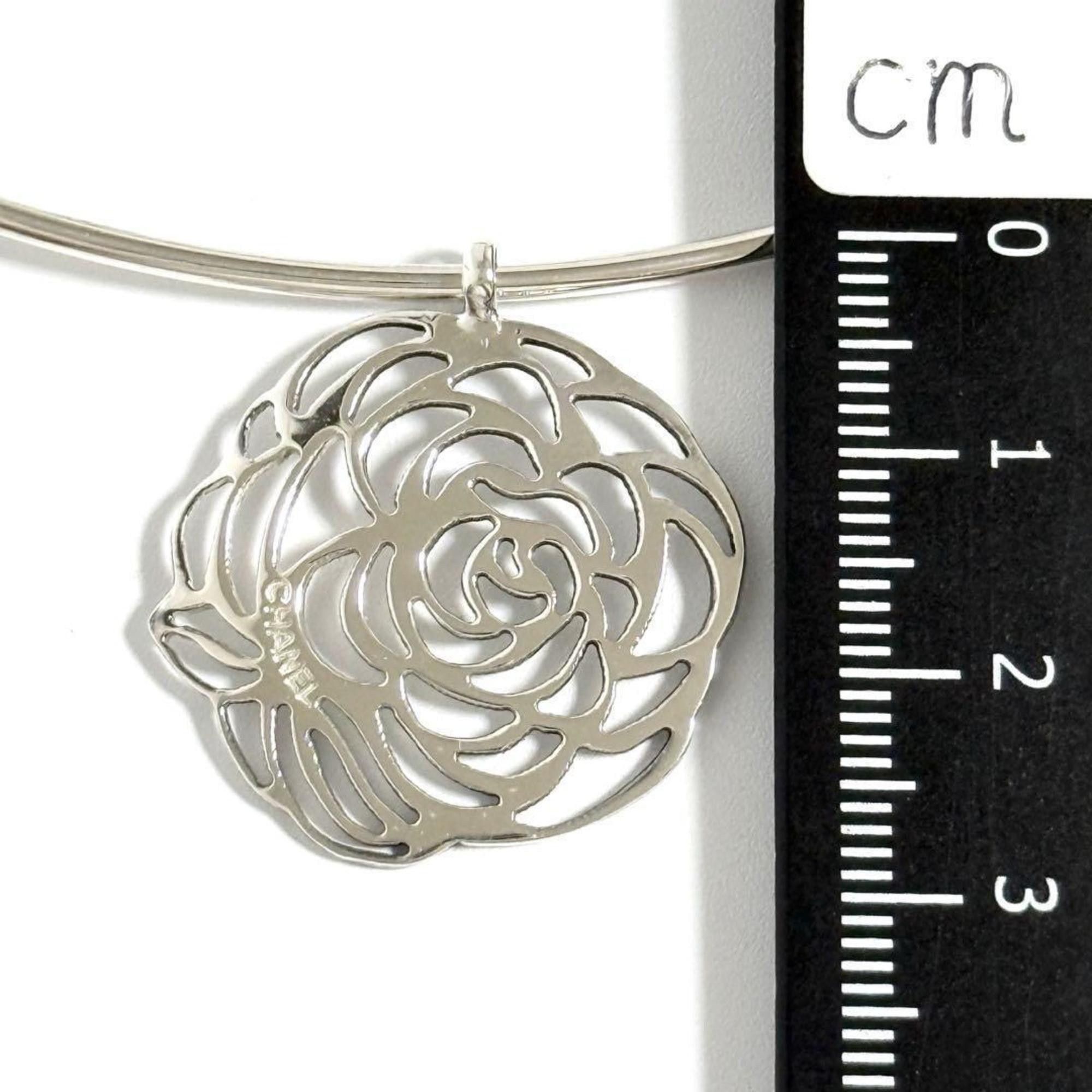 Chanel Chanel camellia pendant necklace choker in 925 silver Size ONE SIZE - 8 Thumbnail