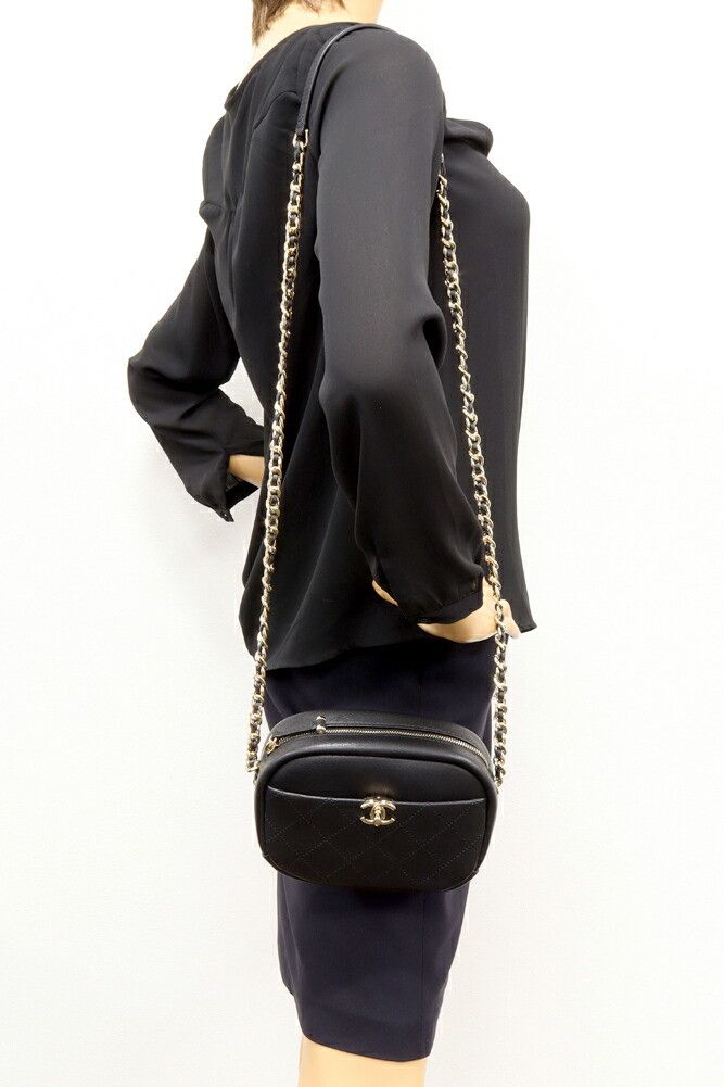 Chanel Chanel Chanel Calf Matelassé Camera Bag Shoulder Bag AS0137 Leather Shoulder Bag AS0137 Size ONE SIZE - 2 Thumbnail