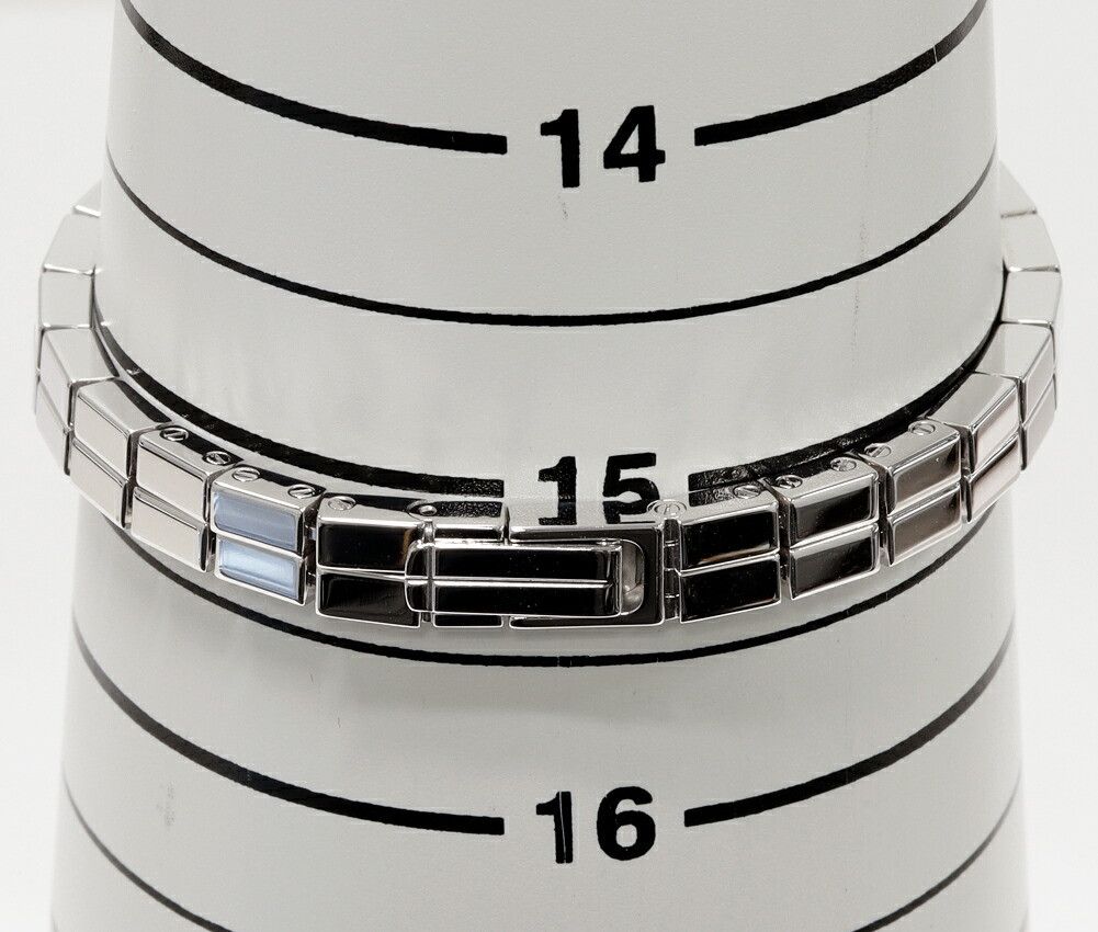 Cartier Cartier Cartier K18WG Lanieres Mini Tonneau Watch WJ2004W3 Calfskin Quartz WJ2004W3 Size ONE SIZE - 5 Thumbnail
